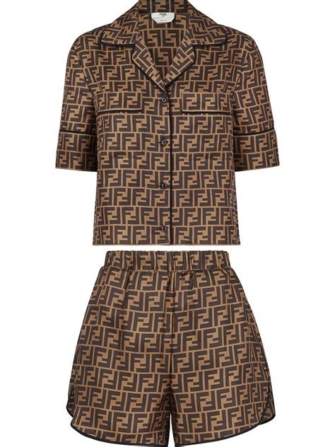 fendi silk pajamas|Fendi pyjamas for women.